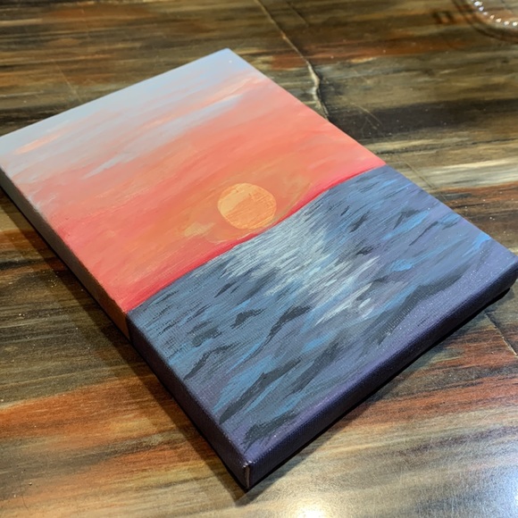 SALE!! Sunset painting. 3 - Picture 5 of 5